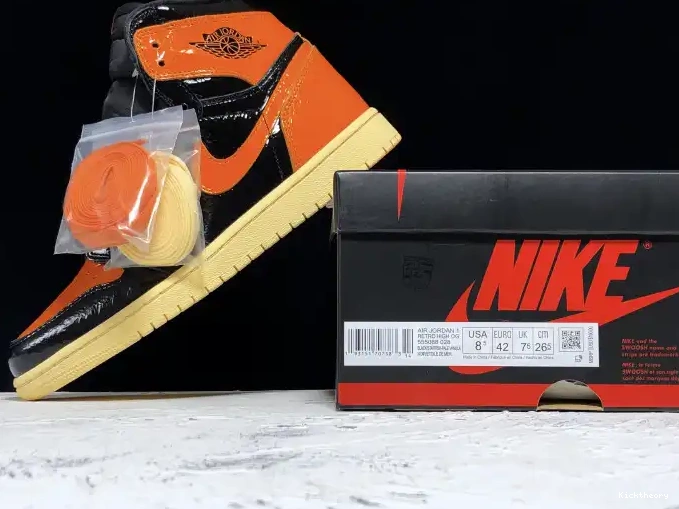 Kick Theory - Jordan Air 1 555088-028 3.0 Backboard High Retro Shattered 0612